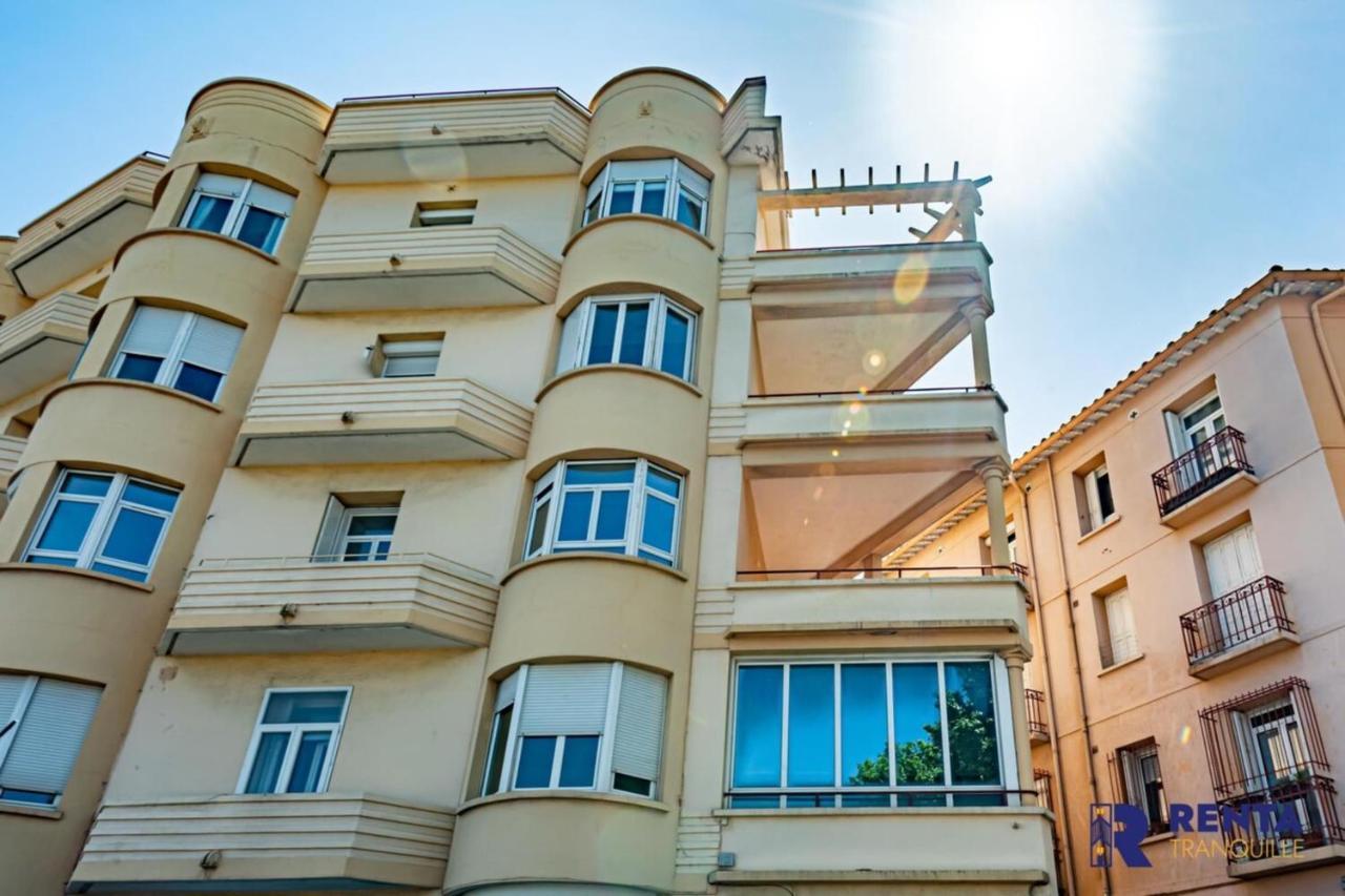 ペルピニャンSous Le Signe De L'Art Deco Vue Magnifiqueアパートメント エクステリア 写真